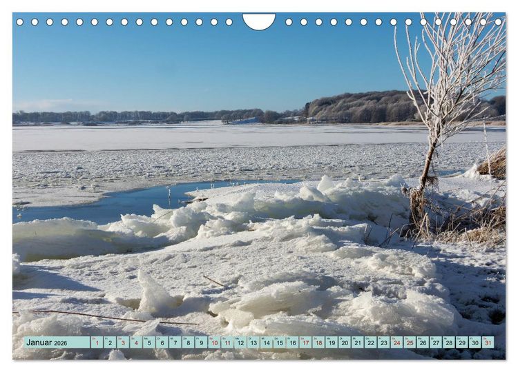 Produktbild: Sonne, Sand und Meer. Farben der K&uuml;ste (Wandkalender 2026 DIN A4 quer), CALVENDO Monatskalender
