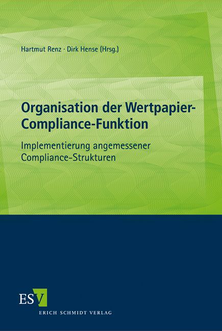 Produktbild: Organisation der Wertpapier-Compliance-Funktion