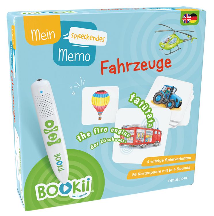 Produktbild: BOOKii® Mein sprechendes Memo Fahrzeuge