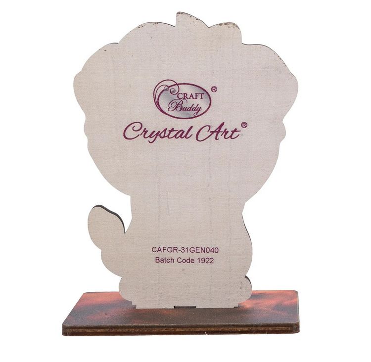 Produktbild: Craft Buddy CAFGR-31GEN040 - Crystal Art Wildlife Buddies, Safari, Lion, Serie 5, Diamond Painting