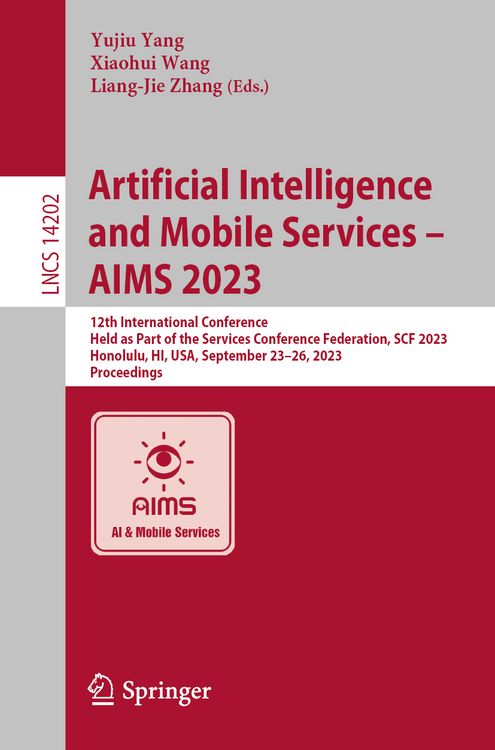 Produktbild: Artificial Intelligence and Mobile Services &ndash; AIMS 2023