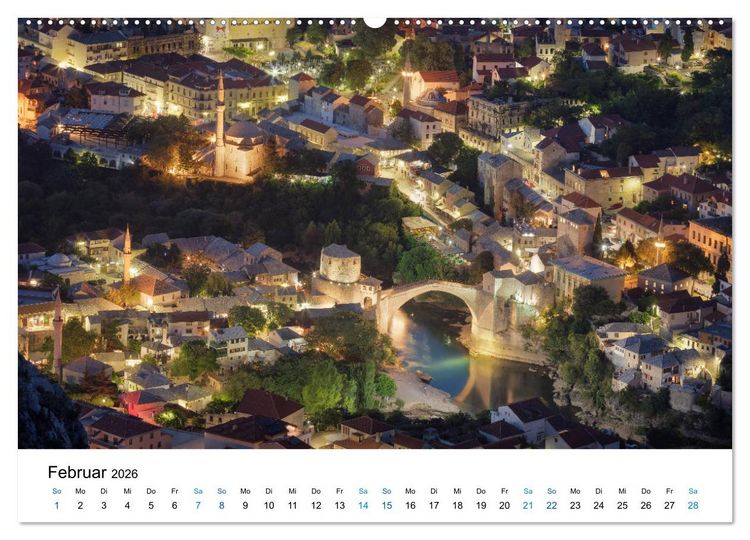 Produktbild: Juwelen des Balkans (Wandkalender 2026 DIN A2 quer), CALVENDO Monatskalender