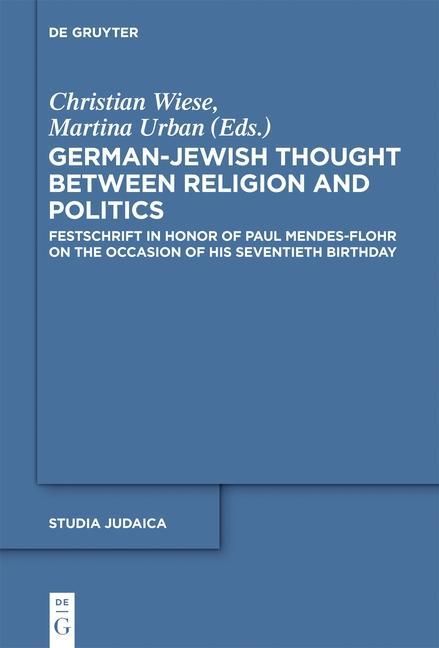 Produktbild: German-Jewish Thought Between Religion and Politics