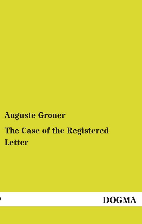 Produktbild: The Case of the Registered Letter