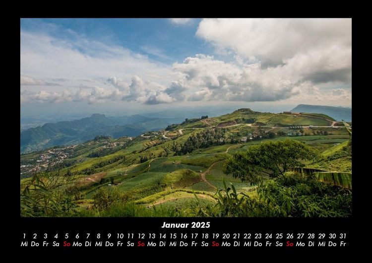 Produktbild: Bergige Welten 2025 Fotokalender DIN A3