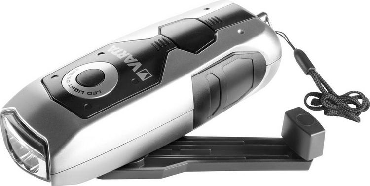 Produktbild: Varta Dynamo Light LED Taschenlampe dynamobetrieben 28lm 1h 150g