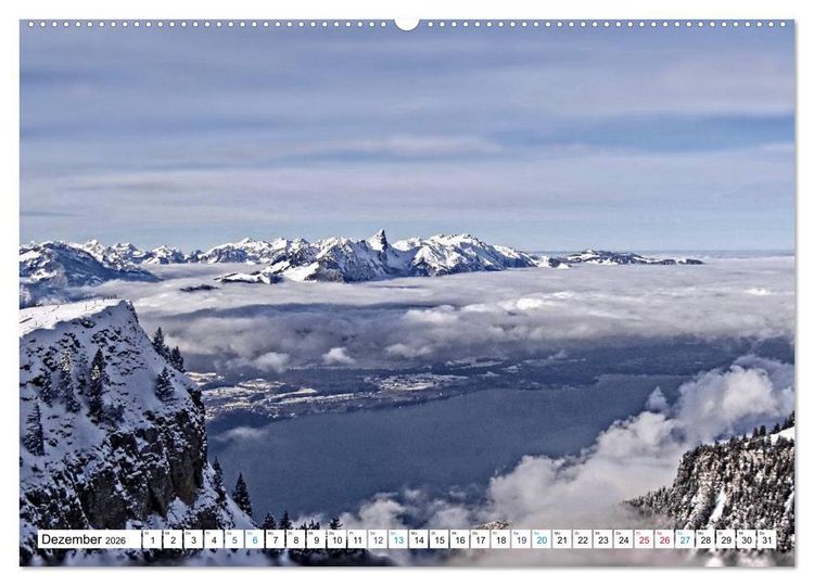 Produktbild: Gr&uuml;ezi . Landschaften in der Schweiz (Wandkalender 2026 DIN A2 quer), CALVENDO Monatskalender