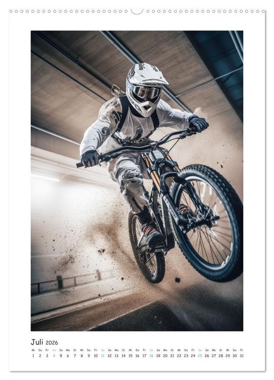 Produktbild: BMX Action (hochwertiger Premium Wandkalender 2026 DIN A2 hoch), Kunstdruck in Hochglanz