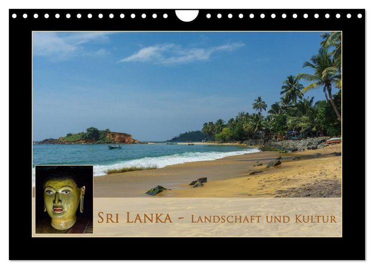 Produktbild: Sri Lanka - Landschaft und Kultur (Wandkalender 2026 DIN A4 quer), CALVENDO Monatskalender