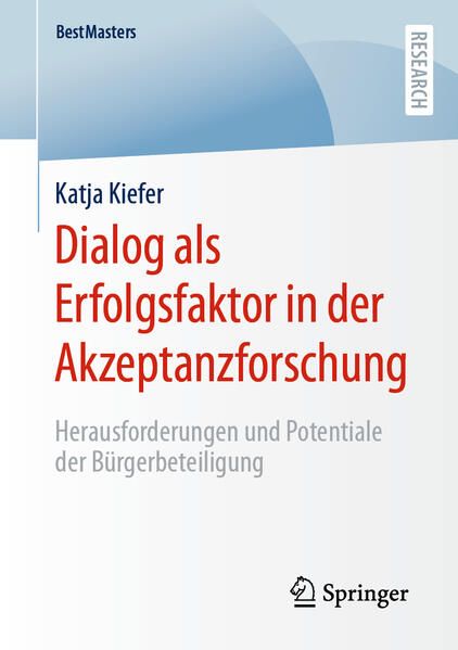 Produktbild: Dialog als Erfolgsfaktor in der Akzeptanzforschung