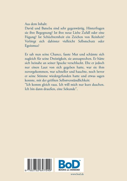 Produktbild: David und Batseba