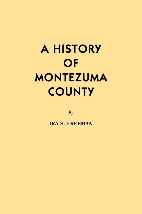 Produktbild: A History of Montezuma County