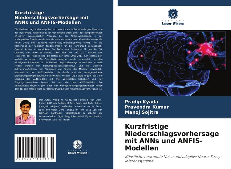 Produktbild: Kurzfristige Niederschlagsvorhersage mit ANNs und ANFIS-Modellen