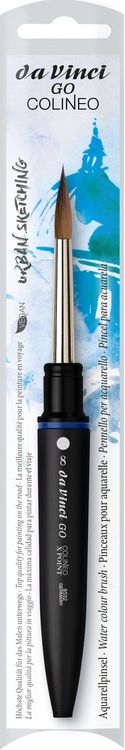 Produktbild: da Vinci Pinsel GO COLINEO Reise-Aquarellpinsel, rund, Pinsel, Gr&ouml;&szlig;e 8