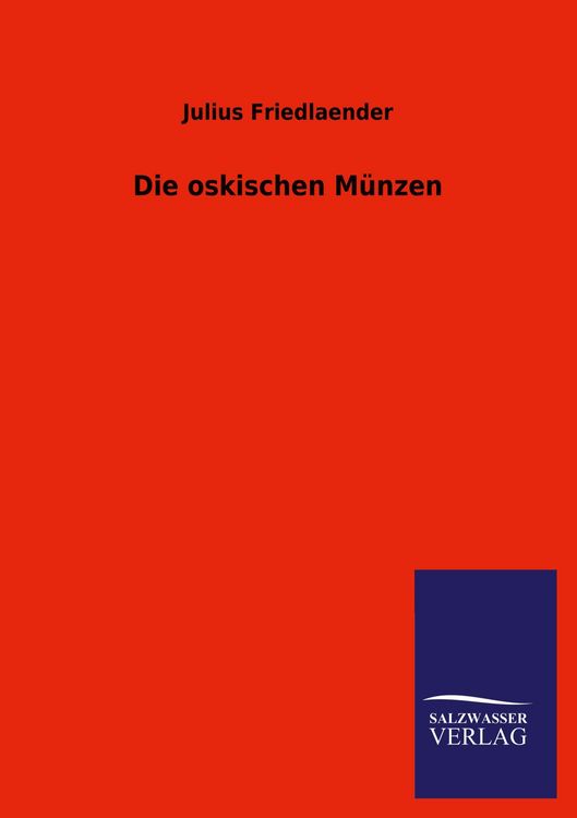 Produktbild: Die oskischen M&uuml;nzen