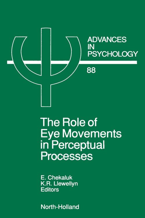 Produktbild: The Role of Eye Movements in Perceptual Processes