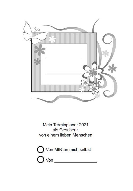Produktbild: Terminplaner 2021