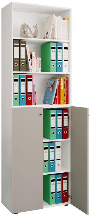 Produktbild: B&uuml;roschrank Regal Ordner Aktenschrank Lona 6fach