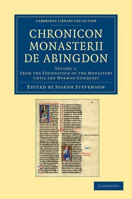 Produktbild: Chronicon Monasterii de Abingdon - Volume 1