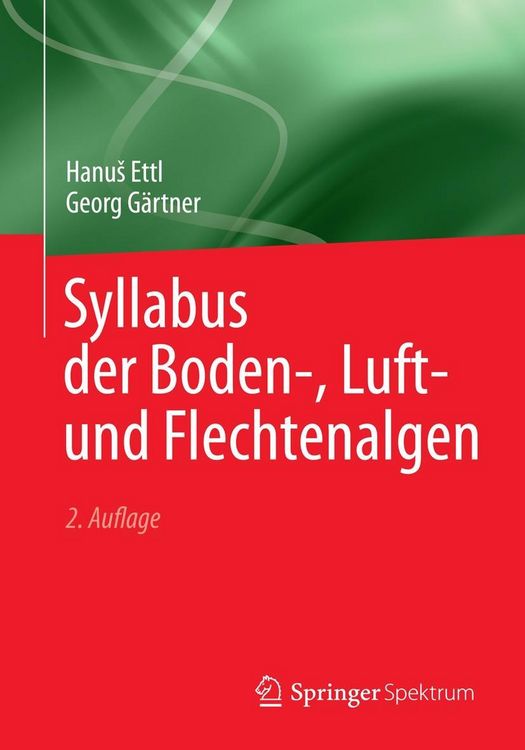 Produktbild: Syllabus der Boden-, Luft- und Flechtenalgen