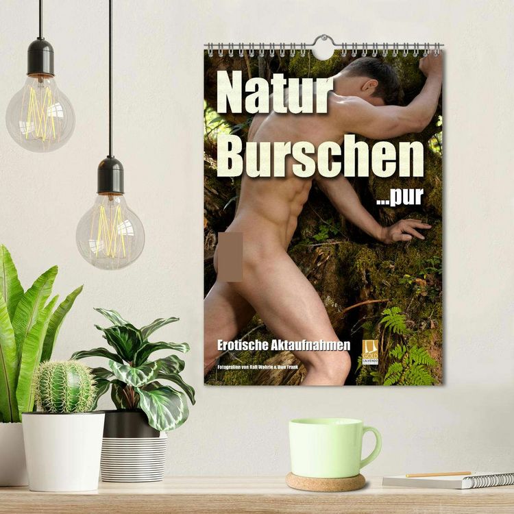 Produktbild: Naturburschen pur (Wandkalender 2026 DIN A4 hoch), CALVENDO Monatskalender