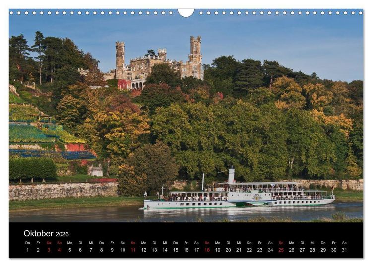 Produktbild: Dresden, das Florenz an der Elbe (Wandkalender 2026 DIN A3 quer), CALVENDO Monatskalender