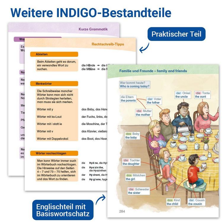 Produktbild: INDIGO - Das W&ouml;rterbuch mit Bildern