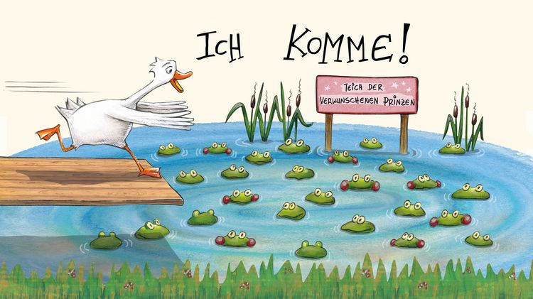 Produktbild: Wenn die Liebe geht, bleibst du Gans(z)