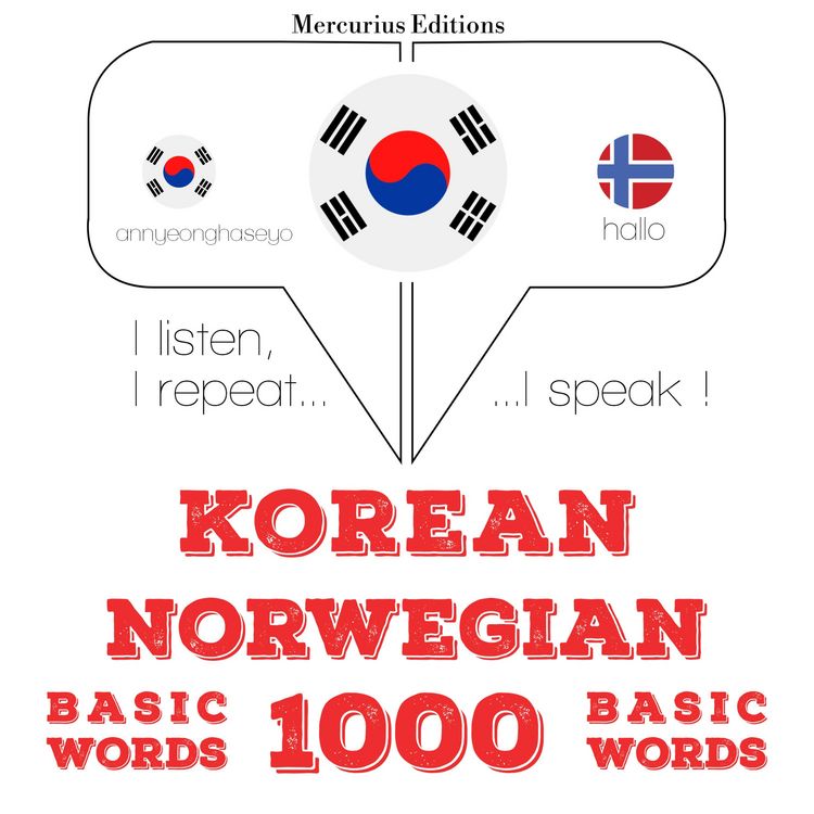 Produktbild: 1000 essential words in Norwegian