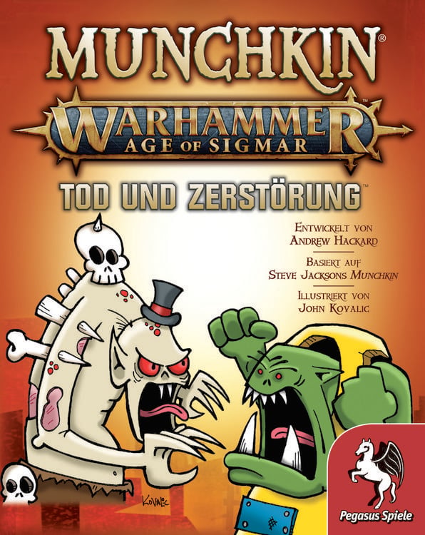 Produktbild: Munchkin Warhammer: Age of Sigmar - Tod und Zerst&ouml;rung [Erweiterun]