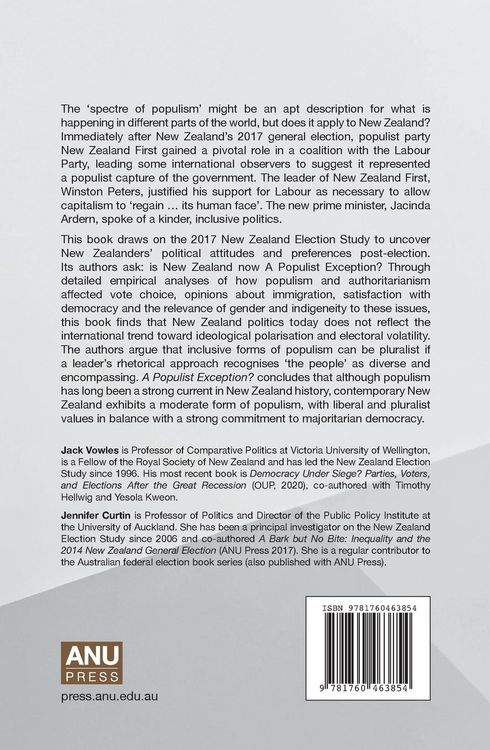 Produktbild: A Populist Exception?