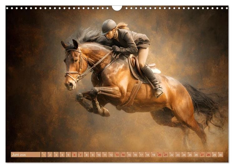 Produktbild: Wild im Herz, weich in der Hand (Wandkalender 2026 DIN A3 quer), CALVENDO Monatskalender