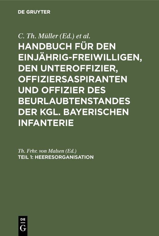 Produktbild: Heeresorganisation