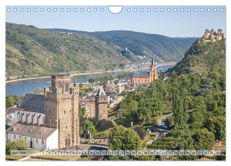 Produktbild: Romantisches Rheintal (Wandkalender 2026 DIN A4 quer), CALVENDO Monatskalender