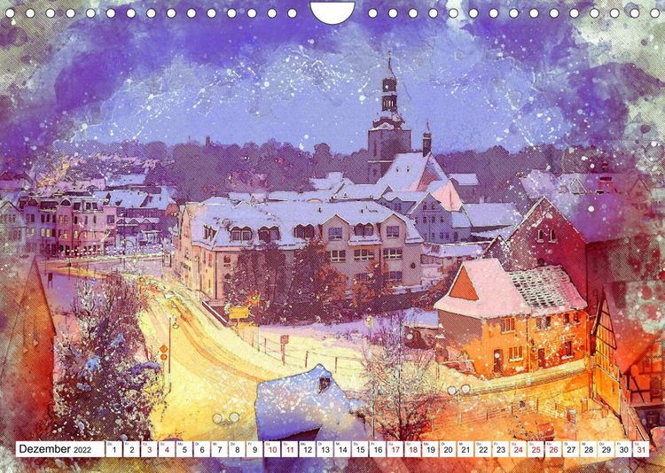 Produktbild: Hettstedt einzig ARTig (Wandkalender 2022 DIN A4 quer)