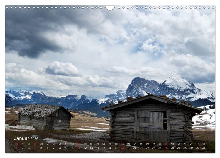 Produktbild: Traumhafte Bergwelten (Wandkalender 2026 DIN A3 quer), CALVENDO Monatskalender