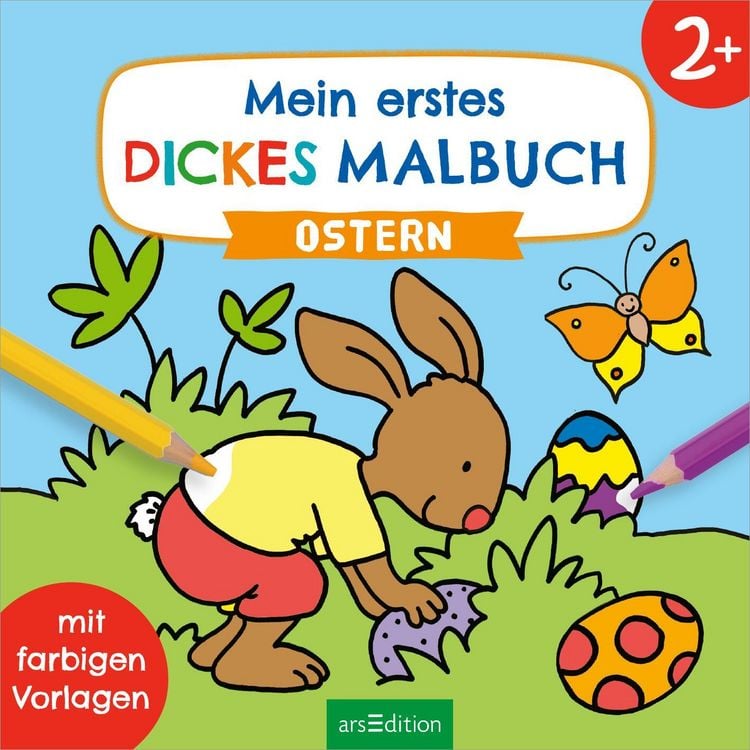 Produktbild: Mein erstes dickes Malbuch ab 2 &ndash; Ostern