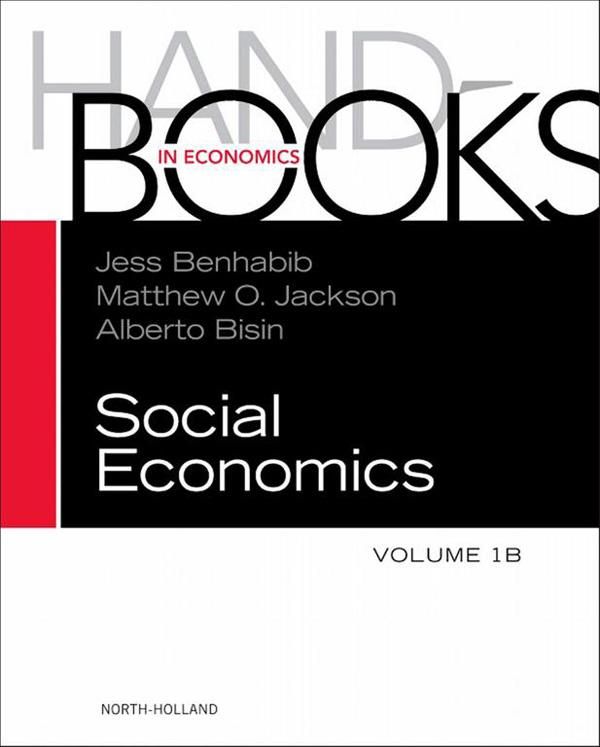 Produktbild: Handbook of Social Economics