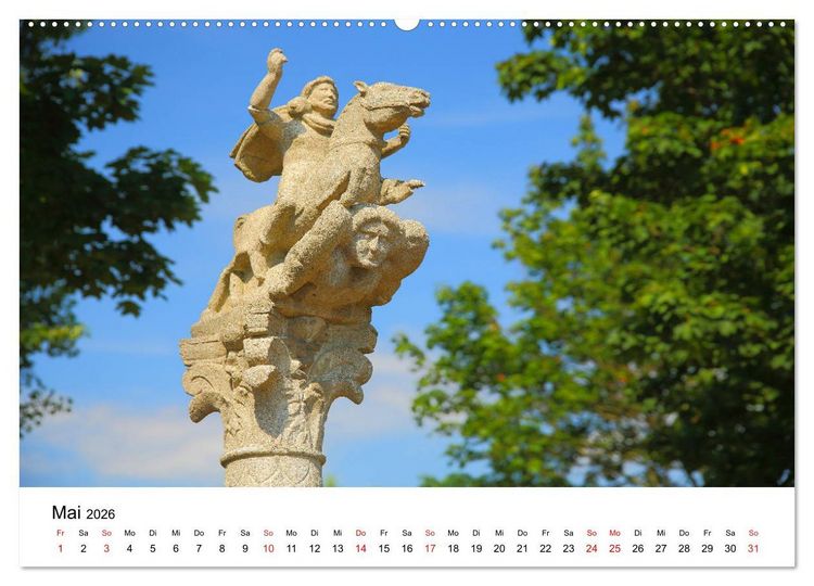 Produktbild: Wiesbaden Kunst in der &Ouml;ffentlichkeit (Wandkalender 2026 DIN A2 quer), CALVENDO Monatskalender