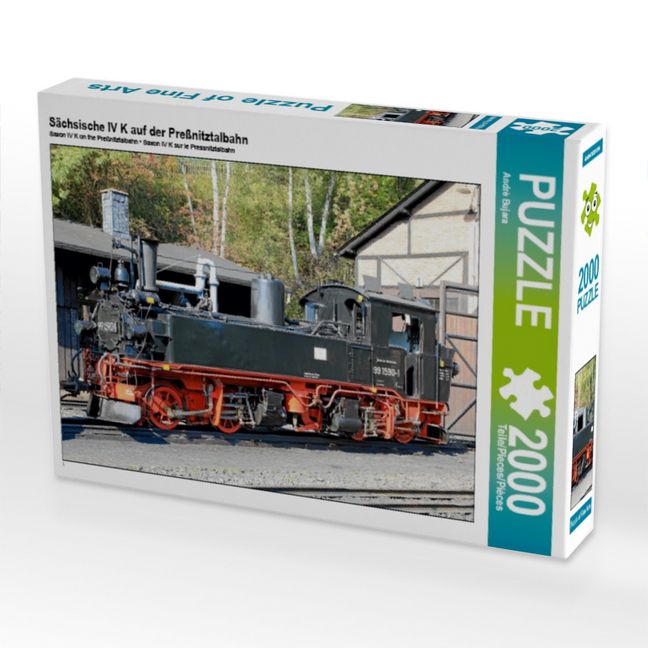 Produktbild: S&auml;chsische IV K auf der Pre&szlig;nitztalbahn (Puzzle)