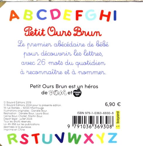 Produktbild: Mon premier ab&eacute;c&eacute;daire Petit Ours Brun