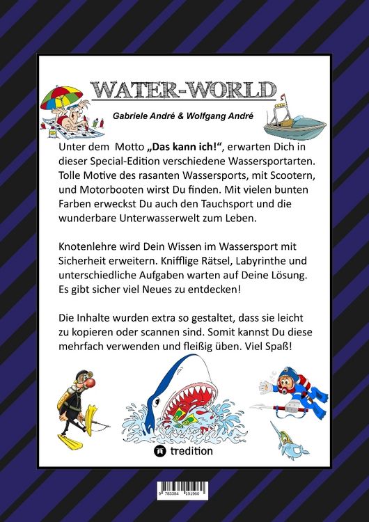 Produktbild: Craftbook - 200 Seiten Special-Edition - Rasanter Wassersport - Jetski - Motorboote - Knoten - Knifflige R&auml;tsel