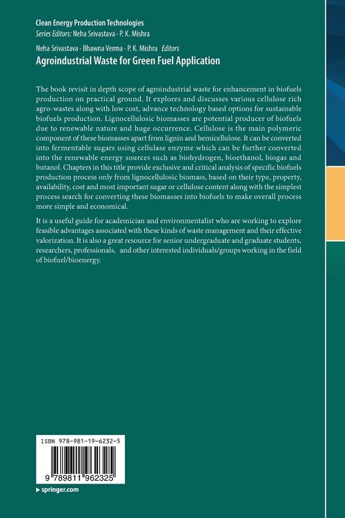 Produktbild: Agroindustrial Waste for Green Fuel Application
