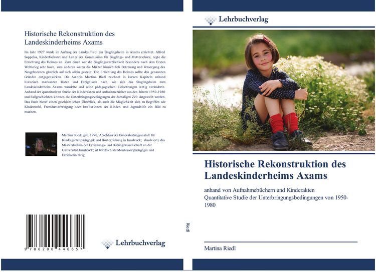 Produktbild: Riedl, M: Historische Rekonstruktion des Landeskinderheims A