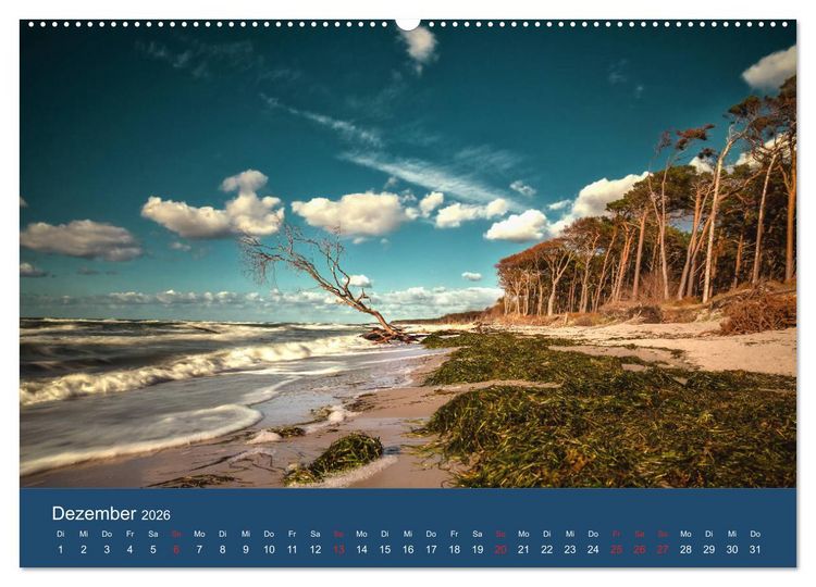 Produktbild: Ostseezauber (Wandkalender 2026 DIN A2 quer), CALVENDO Monatskalender