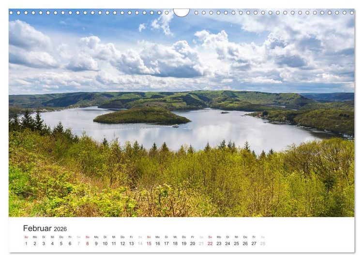Produktbild: Blicke in die Eifel (Wandkalender 2026 DIN A3 quer), CALVENDO Monatskalender