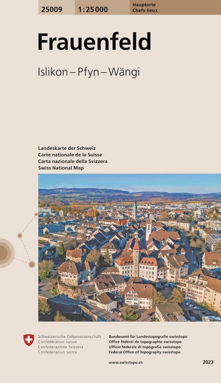 Produktbild: Swisstopo 1 : 25 000 Frauenfeld