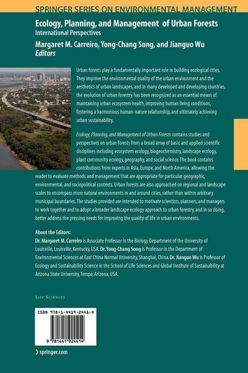 Produktbild: Ecology, Planning, and Management of Urban Forests