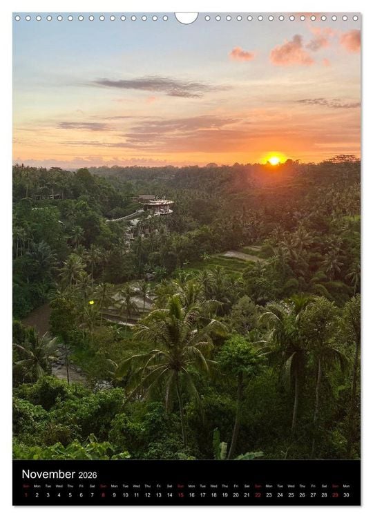 Produktbild: Mysterious Bali (Wall Calendar 2026 DIN A3 portrait), CALVENDO 12 Month Wall Calendar