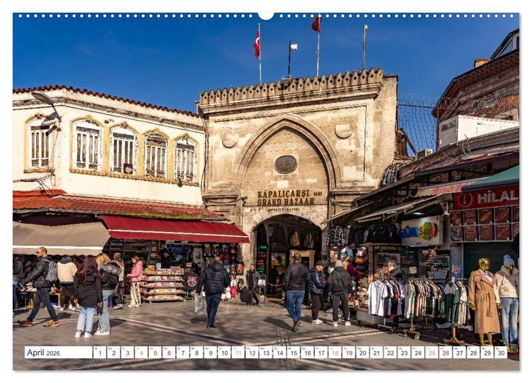 Produktbild: T&uuml;rkei - Istanbul (Wandkalender 2026 DIN A2 quer), CALVENDO Monatskalender